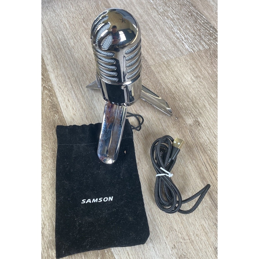 Meteor Mic USB Condenser Podcasting Podcast Recording Desktop Microphone